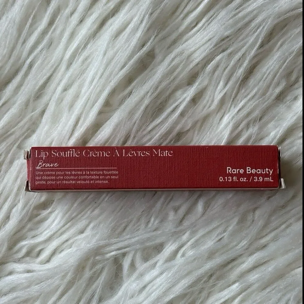Rare Beauty by Selena Gomez Lip Souffle Matte Cream Lipstick Brave